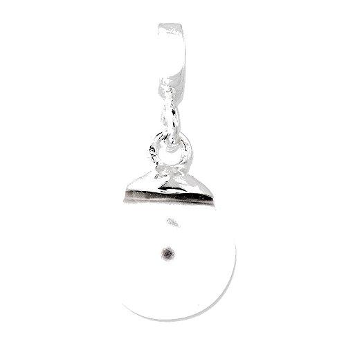 Algopix Similar Product 16 - Sterling Silver Simulated White Pearl