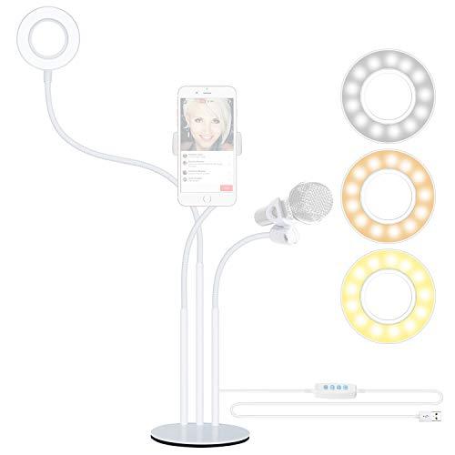 Algopix Similar Product 10 - Neewer LED Selfie Ring Light with Cell