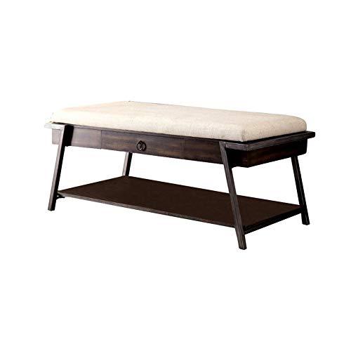 Algopix Similar Product 17 - Benzara Blanche Industrial Bench
