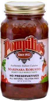 Algopix Similar Product 19 - Pompilios Pasta Sauce Marinara