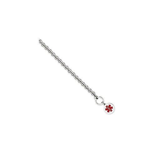 Algopix Similar Product 3 - Sterling Silver Engraveable Enameled