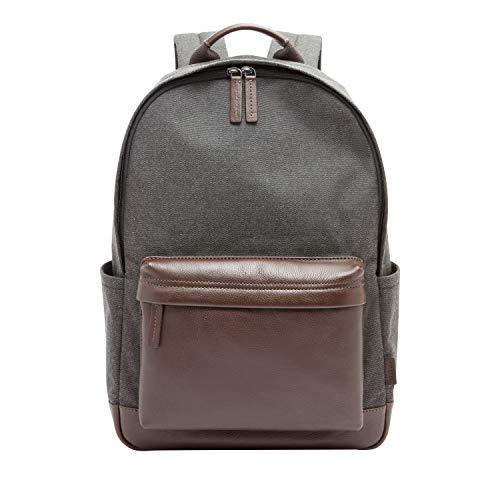 Algopix Similar Product 12 - Fossil Mens Buckner Leather Backpack