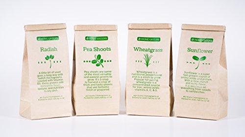Algopix Similar Product 12 - Home Greens Premium Seed Packs  Easy