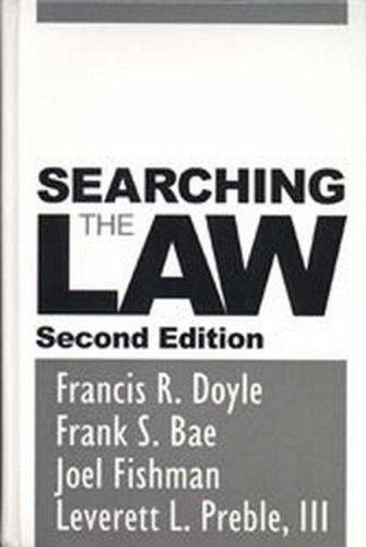 Algopix Similar Product 5 - Searching the Law/With Supplement 1