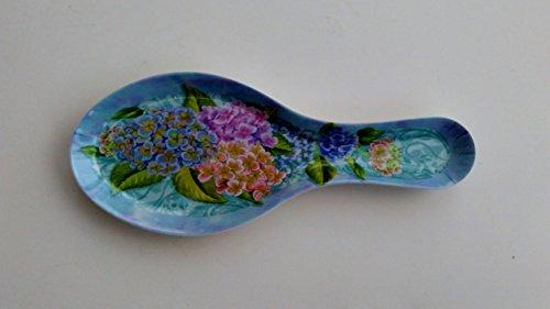 Algopix Similar Product 16 - French Hydrangea Flowers Melamine Spoon