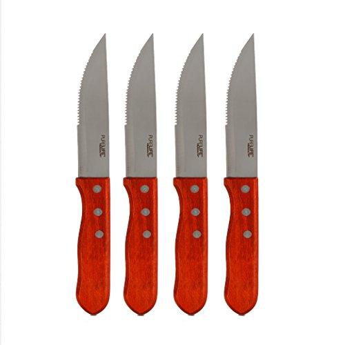 Algopix Similar Product 16 - Serrated Kitchen Steak Knife Set by
