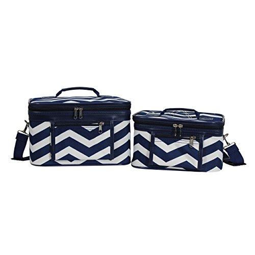 Algopix Similar Product 18 - World Traveler Womens 2Piece Cosmetic