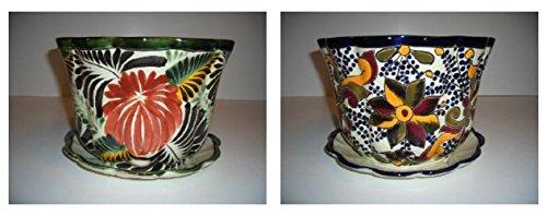 Algopix Similar Product 3 - Talavera Florentino  Violeta Pot with