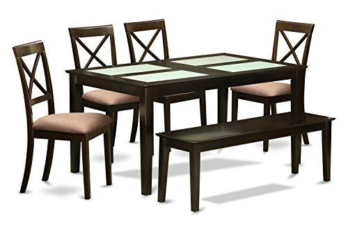 Algopix Similar Product 6 - East West Furniture CABO6GCAPC Glass