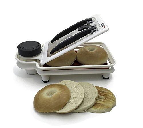 Algopix Similar Product 6 - Bagel Food Cutter Safely Holds Multiple