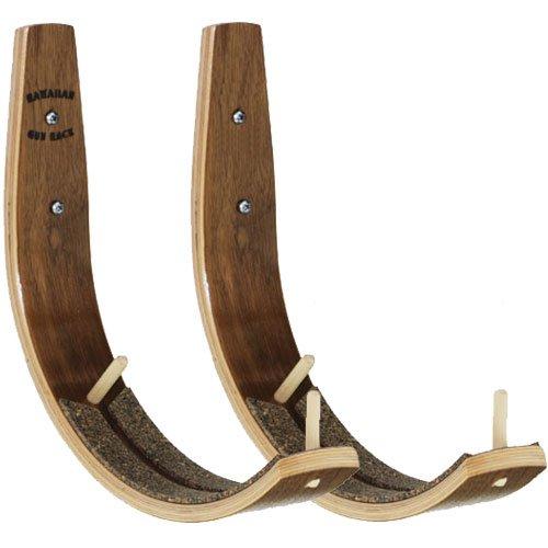 Algopix Similar Product 18 - Paddle Board Wall Rack (Walnut)