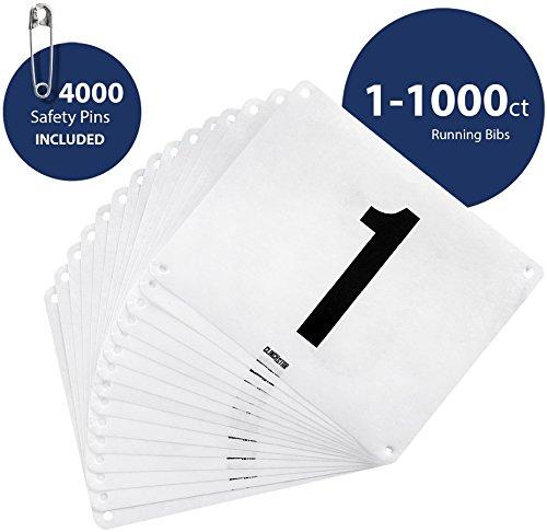 Algopix Similar Product 20 - Clinch Star Running Bib Large Numbers