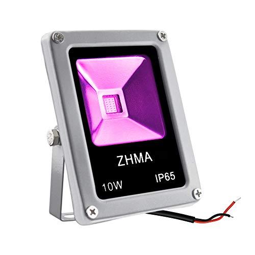 Algopix Similar Product 6 - 10W UV LED Black LightZHMA 12V AC or