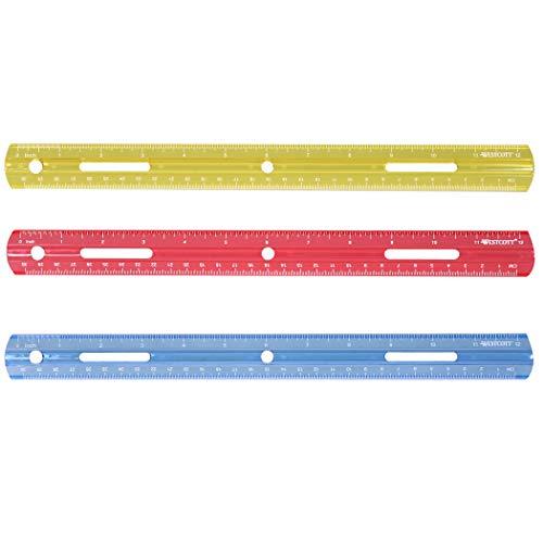 Algopix Similar Product 12 - Westcott ACM10526BN Plastic Ruler 12