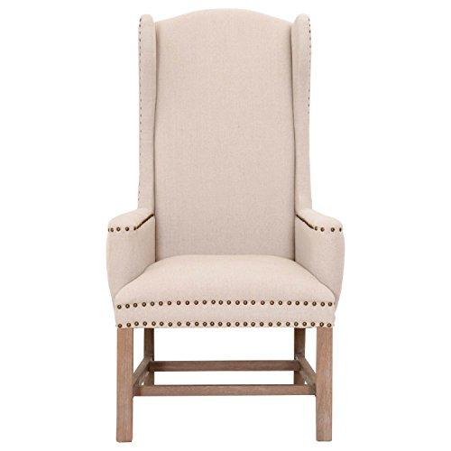 Algopix Similar Product 2 - Benzara BM176080 Wooden Frame Arm Chair