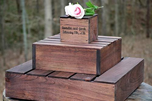 Algopix Similar Product 7 - Wooden 3 Tier Cupcake Tower Stand 