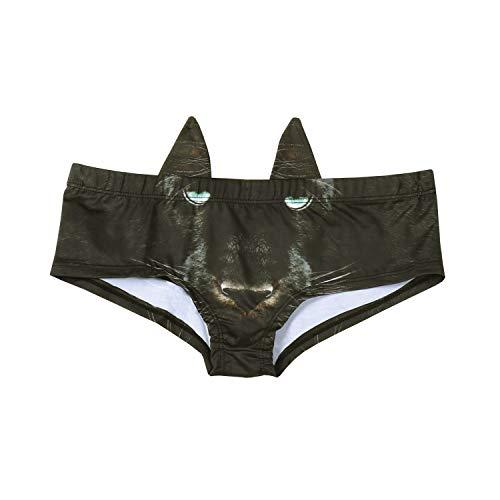 Algopix Similar Product 18 - WHAT ON EARTH Womens 3D Animal Face