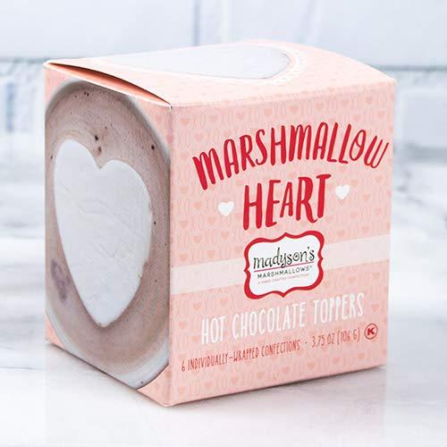 Algopix Similar Product 16 - Box of Heart Marshmallow Toppers by