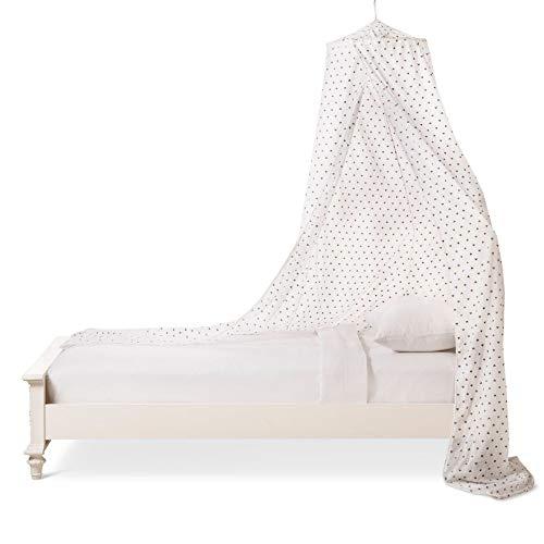Algopix Similar Product 15 - Pillowfort Metallic Hearts Bed Canopy 