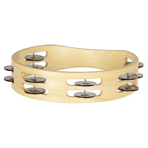 Algopix Similar Product 19 - X8 Drums Round Wooden Tambourine