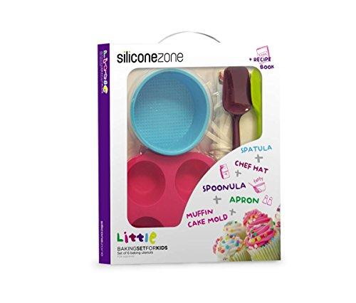 Algopix Similar Product 14 - SiliconeZone Kids Silicone 6pc Baking