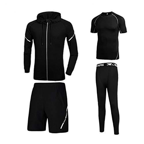 Algopix Similar Product 1 - QJKai Mens Fitness Gym Clothing
