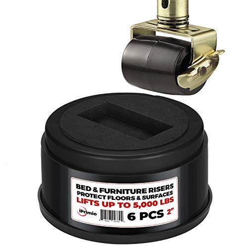 Algopix Similar Product 12 - iPrimio Round Black Bed  Furniture