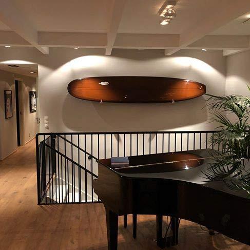 Algopix Similar Product 19 - Hawaiian Gun Rack Blonde 50 Surfboard