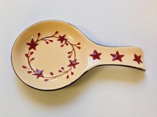 Algopix Similar Product 9 - Berry Vine Spoon Rest