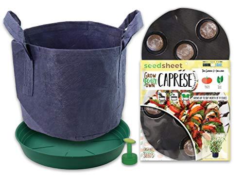 Algopix Similar Product 8 - Seedsheet Grow Your Own Caprese