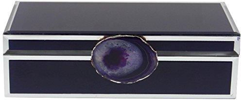 Algopix Similar Product 15 - Benzara Charming Wood Glass Purple