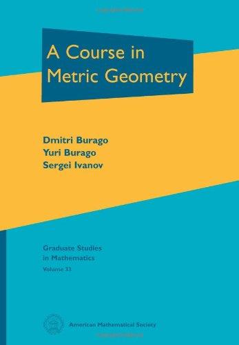 Algopix Similar Product 5 - A Course in Metric Geometry Graduate