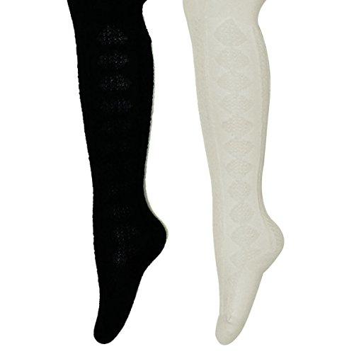 Algopix Similar Product 7 - Allydrew Little Girls Thick Cable Knit