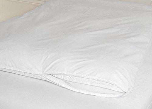 Algopix Similar Product 10 - Cotton Zippered Feather Bed Cover
