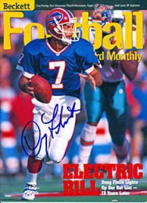 Algopix Similar Product 17 - Autographed Doug Flutie Ball  Beckett