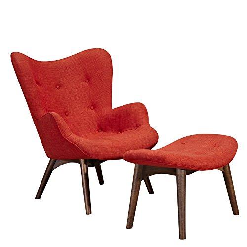 Algopix Similar Product 1 - NyeKoncept Aiden Chair in Lava Red
