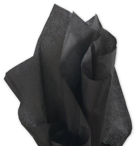 Algopix Similar Product 11 - Bulk Black Tissue Paper 20 Inch x 30