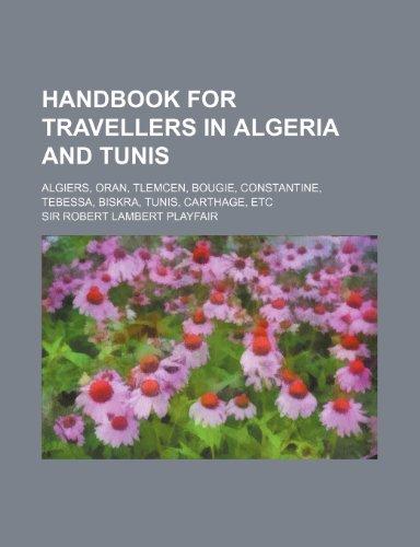 Algopix Similar Product 15 - Handbook for travellers in Algeria and