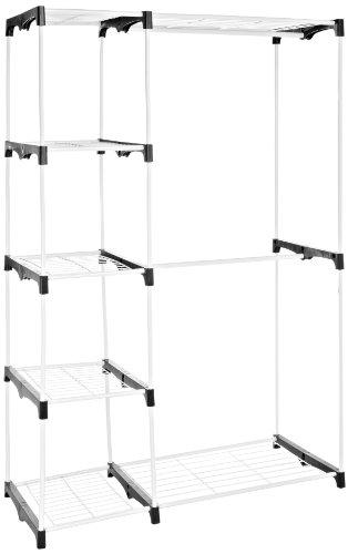 Algopix Similar Product 19 - AmazonBasics Double Rod Freestanding