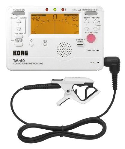 Algopix Similar Product 1 - Korg TM50 Metronome Tuner wClip on Mic