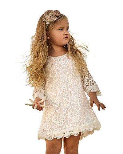 Algopix Similar Product 9 - CVERRE Flower Girl Lace Dress Country