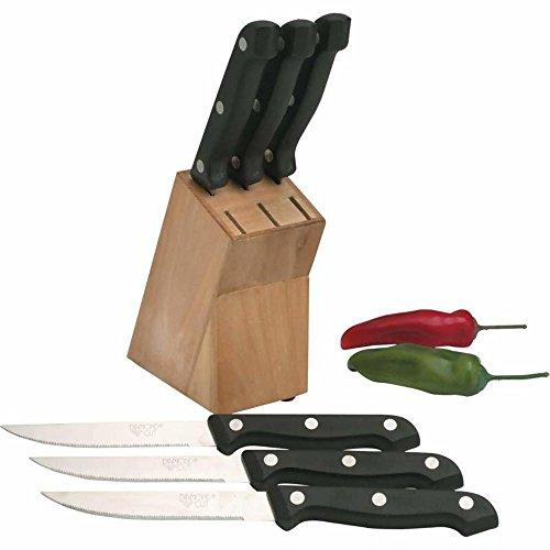 Algopix Similar Product 10 - Diamond Cut Supreme 6pc Steak Knife Set