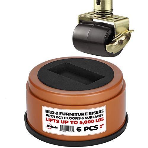 Algopix Similar Product 16 - iPrimio Round Brown Bed  Furniture