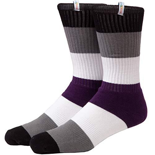 Algopix Similar Product 16 - Socksmith LGBTQ Pride Adult Crew Socks