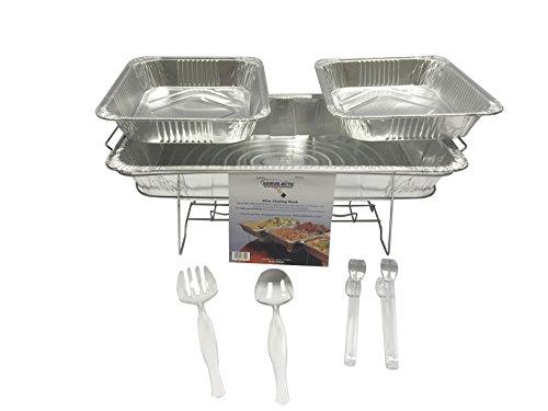 Algopix Similar Product 11 - 8 Pieces Disposable Chafing Buffet Set