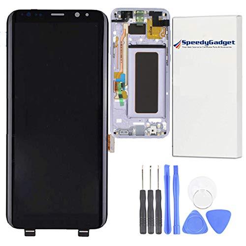 Algopix Similar Product 20 - Orchid Gray Frame LCD Digitizer