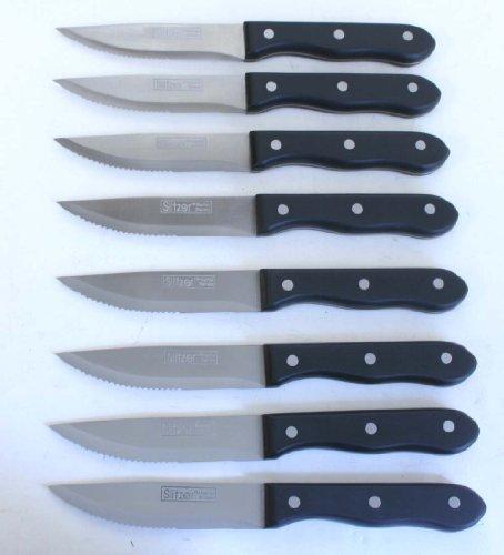 Algopix Similar Product 15 - New Slitzer 8 Pc Stainless Steel Jumbo