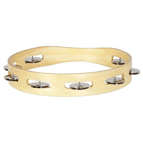 Algopix Similar Product 4 - Single Row Round Tambourine with Bright