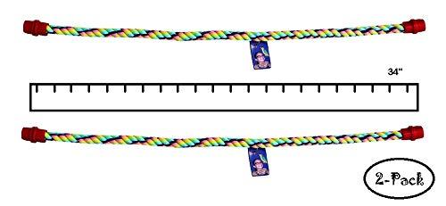 Algopix Similar Product 18 - Birds LOVE Set of 2 Cotton Rope Comfy