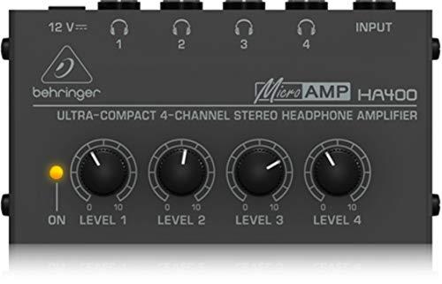 Algopix Similar Product 14 - Behringer Microamp HA400 UltraCompact